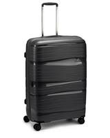 North Pioneer Svart Resväska