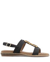Lunar Svart Sandal