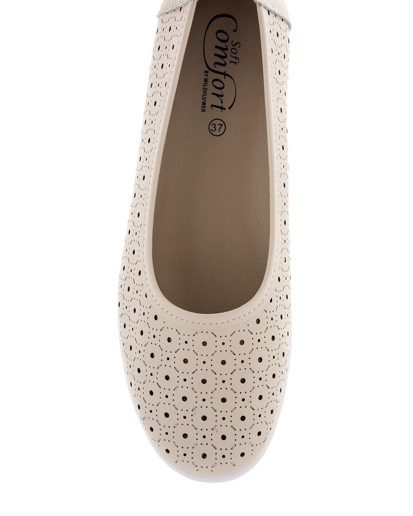 Soft Comfort Beige Ballerina