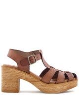 Foot News Brun Sandalett