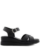Foot News Svart Sandalett