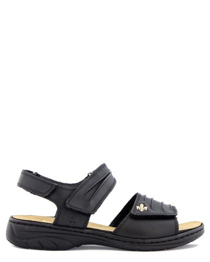 Rieker Svart Sandal